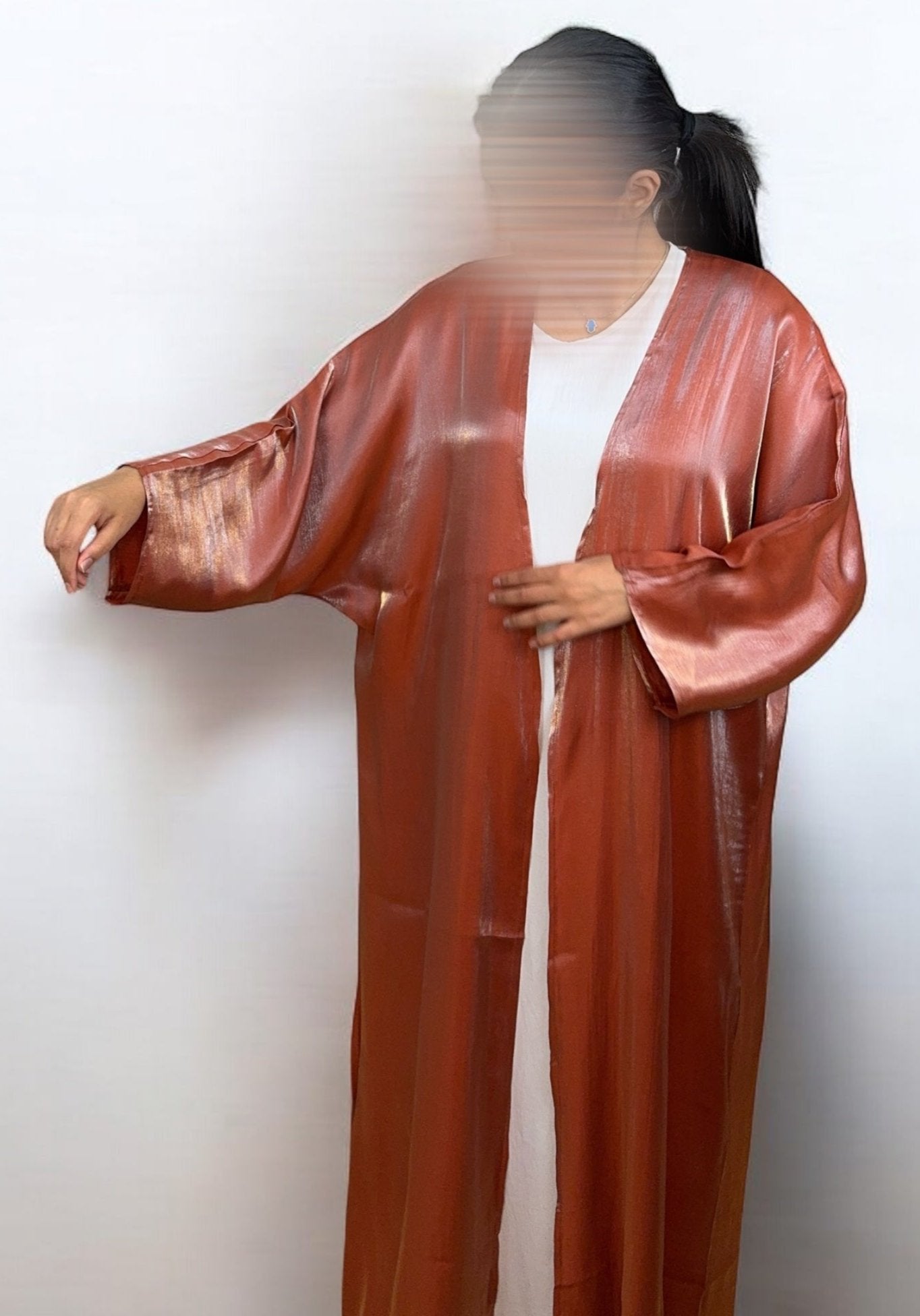 Sommernachtstraum I - Abaya Rostrot